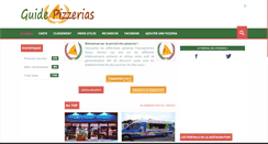 Desktop Screenshot of guide-pizzerias.com